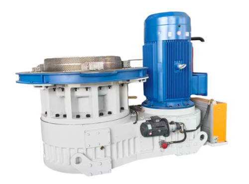 เครื่องอัดเม็ดชีวมวลจากเปลือกถั่วลิสง